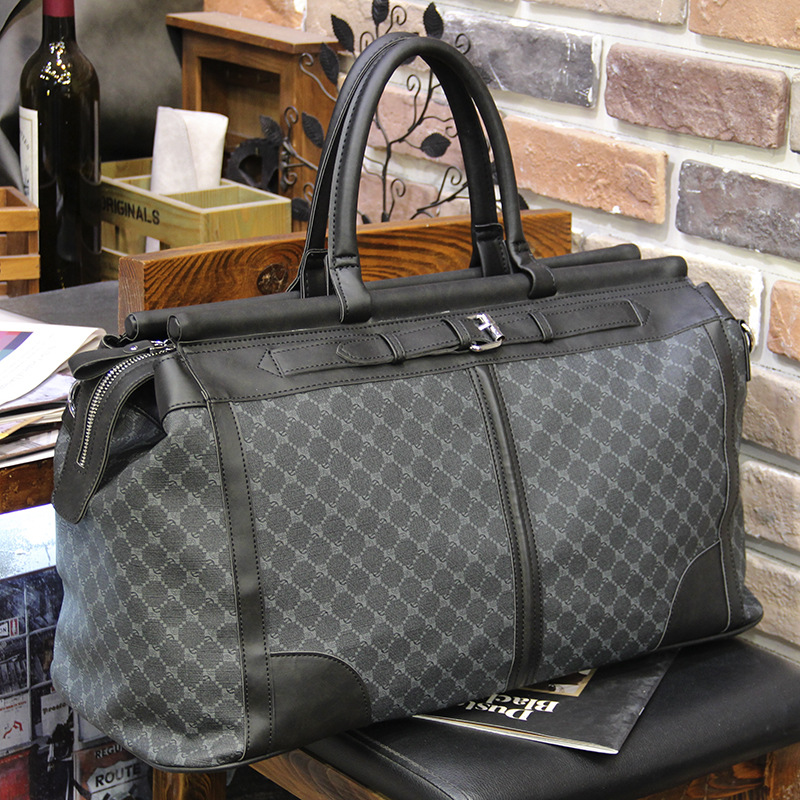 Luxury Bags For Travel - แฟชั่นลายสก๊อตกระเป๋าเดินทางผู้ชายกระเป๋าถือขนาดใหญ่ความจุกระเป๋า Casual Totes กระเป๋าถือกระเป๋าเดินทางกระเป๋าฟิตเนสกระเป๋ากอล์ฟ