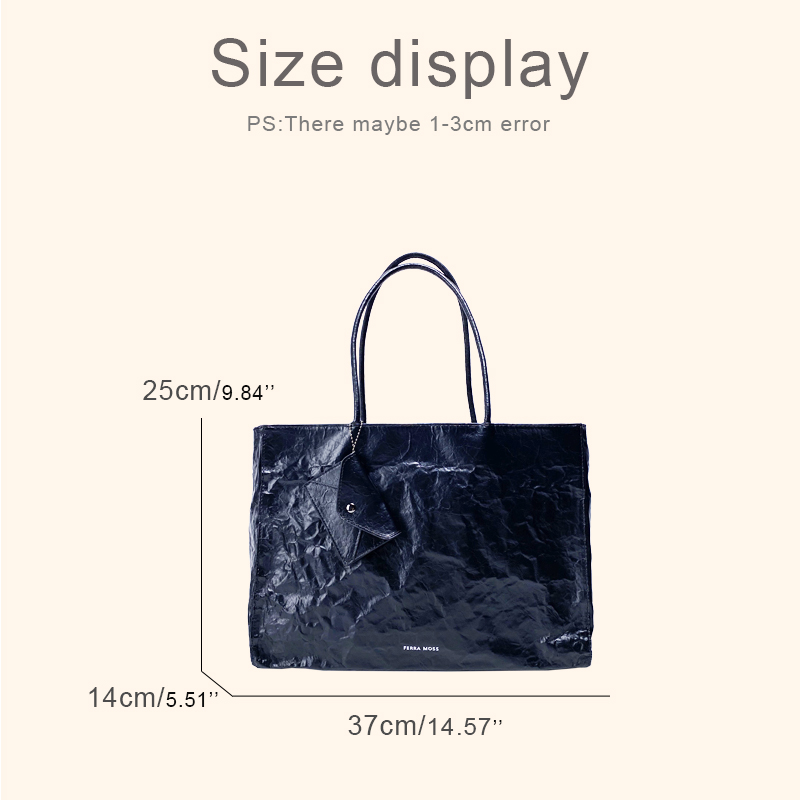 เกาหลี Casual กระดาษคราฟท์ Tot - Luxury Bags Made บทวิจารณ์และราคา