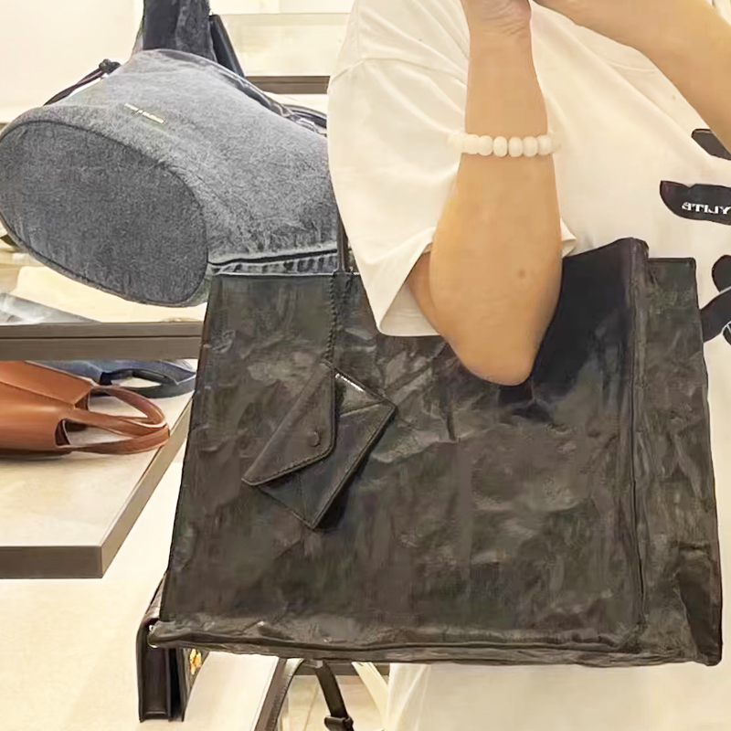 เกาหลี Casual กระดาษคราฟท์ Tot - Luxury Bags Made บทวิจารณ์และราคา