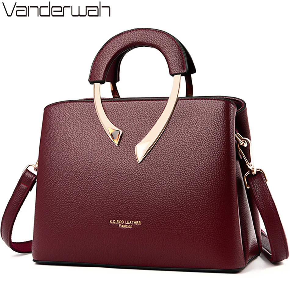 ของแท้ VANDERWAH คุณภาพสูง Pu  - Luxury Bags Made บทวิจารณ์และราคา