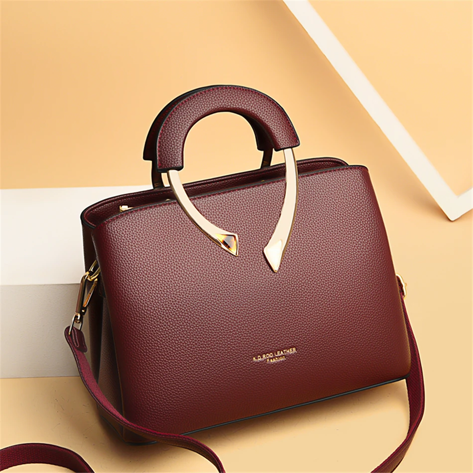 ของแท้ VANDERWAH คุณภาพสูง Pu  - Luxury Bags Made บทวิจารณ์และราคา