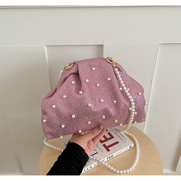 กระเป๋าคลัทช์มินิสีชมพูประดับก - Mini Bag Evening Clutch บทวิจารณ์และราคา