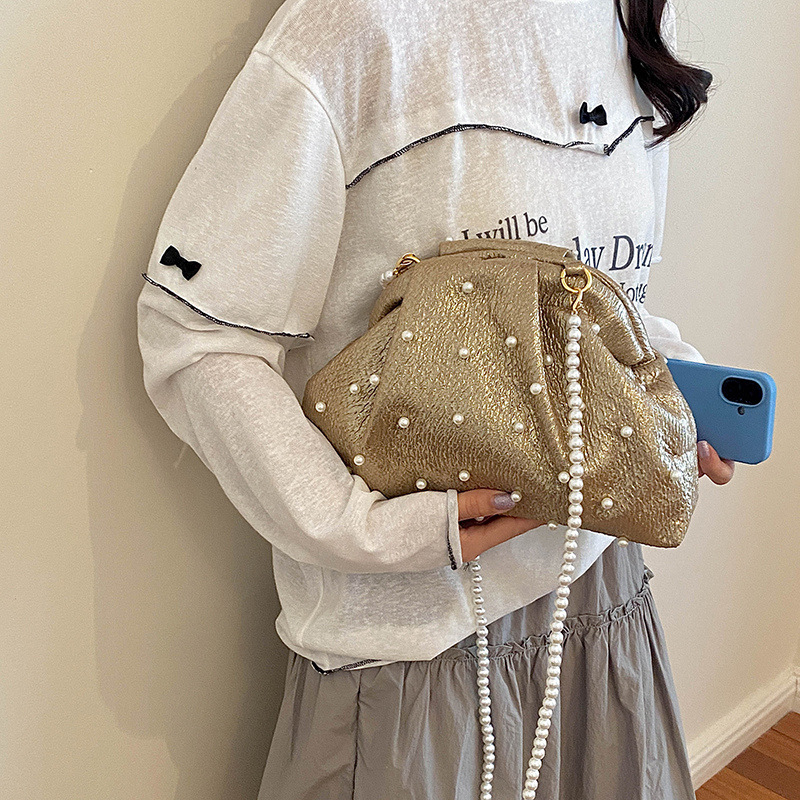 กระเป๋าคลัทช์มินิสีชมพูประดับก - Mini Bag Evening Clutch บทวิจารณ์และราคา