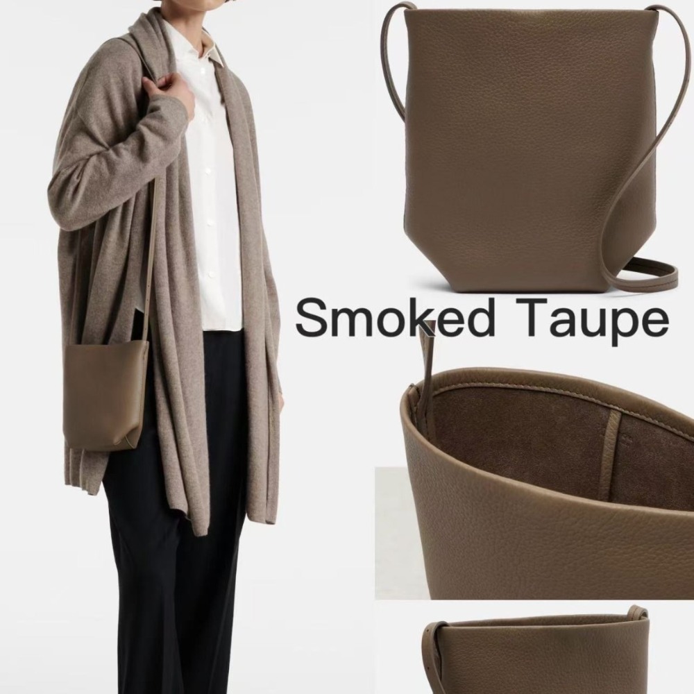 กระเป๋าถือทรงถังใบเล็กหนังแท้ส - Luxury Bags Old Money บทวิจารณ์และราคา