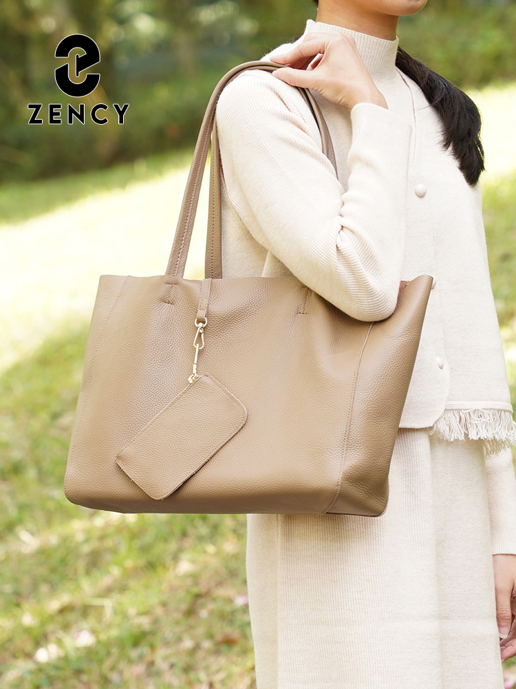 กระเป๋าถือขนาดใหญ่หนังแท้ Zenc - Luxury Bags Made บทวิจารณ์และราคา