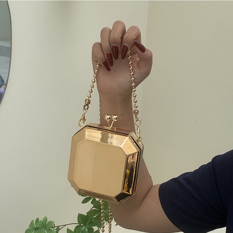 Mini Luxury Gold Party กระเป๋า - Mini Bag Evening Clutch บทวิจารณ์และราคา