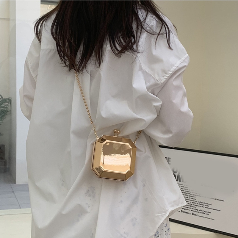 Mini Luxury Gold Party กระเป๋า - Mini Bag Evening Clutch บทวิจารณ์และราคา
