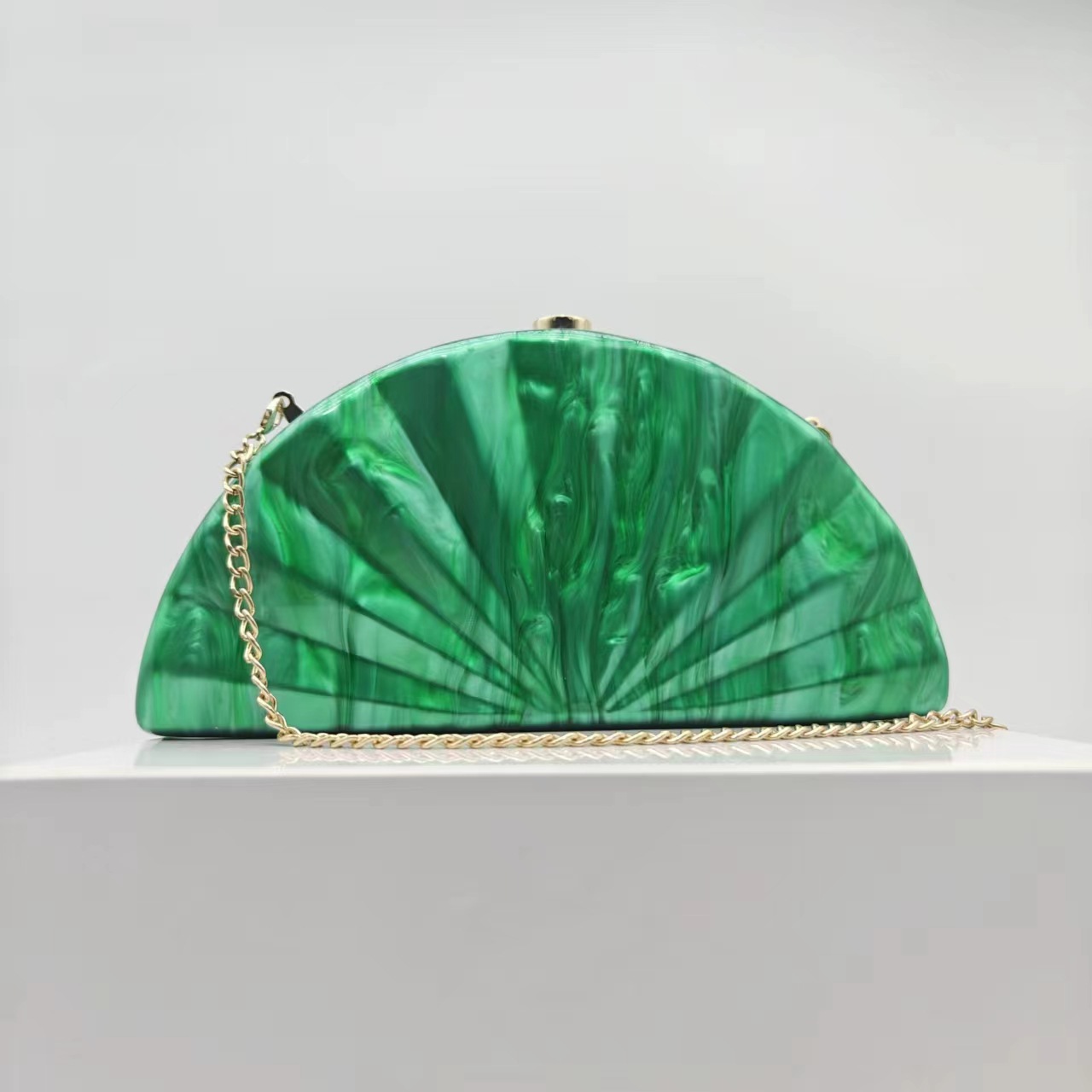 ผู้หญิง Half Moon วงกลมรูปบาร์ - Mini Bag Evening Clutch บทวิจารณ์และราคา