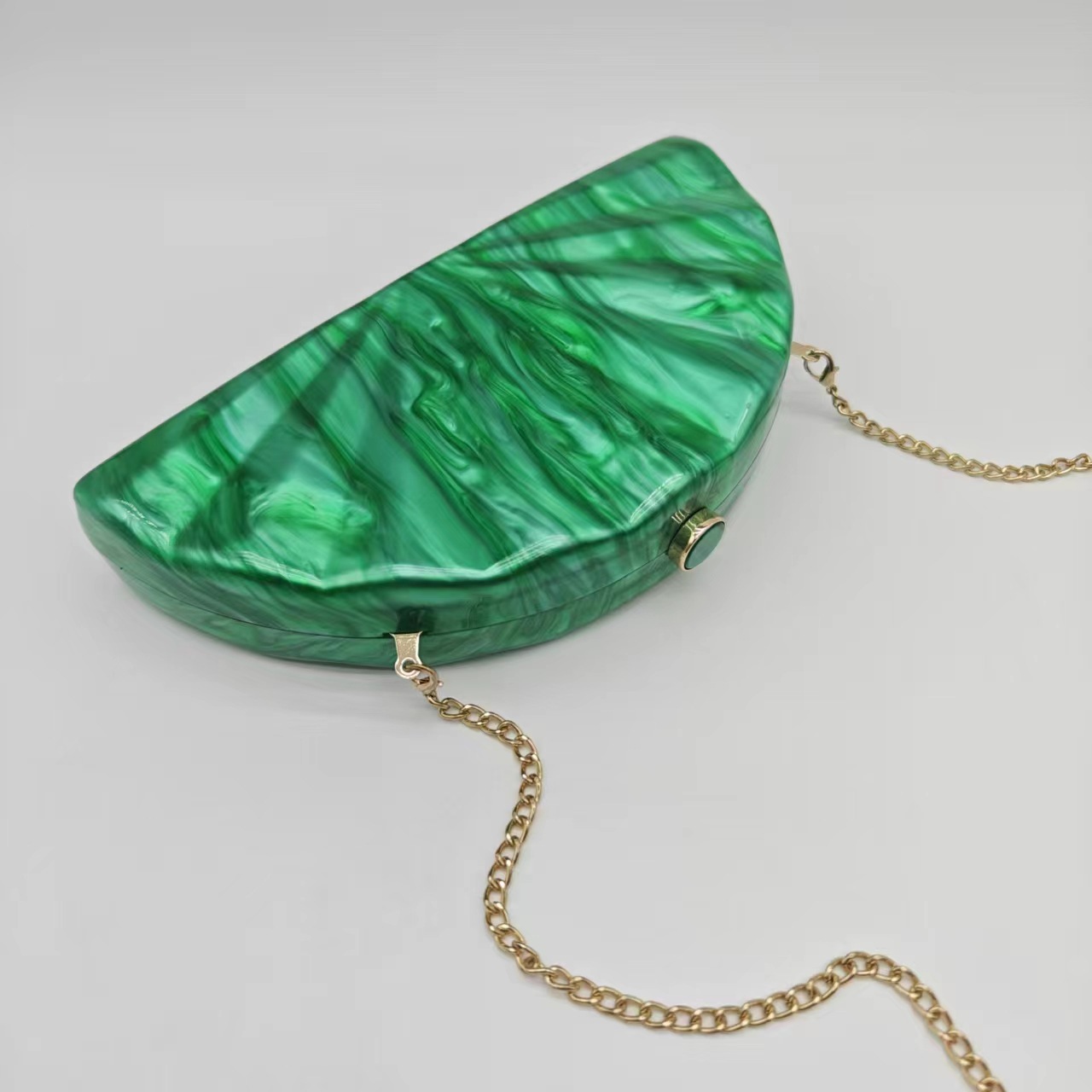 ผู้หญิง Half Moon วงกลมรูปบาร์ - Mini Bag Evening Clutch บทวิจารณ์และราคา
