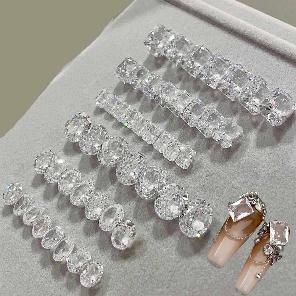 10pcs CLEAR Round & Square & W - Luxury Bags Dropshipping บทวิจารณ์และราคา
