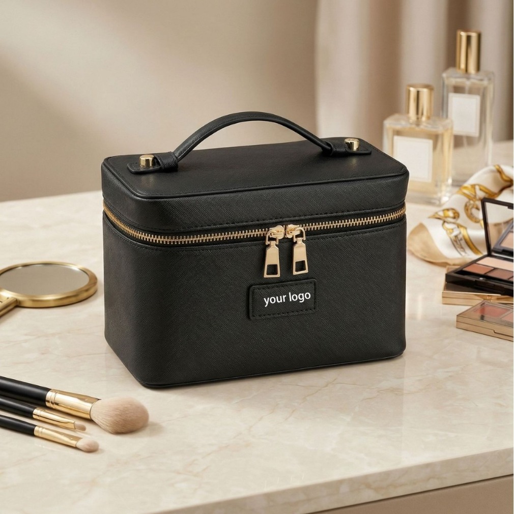 กระเป๋าเครื่องสำอางหนังลายหนัง - Luxury Bags For Travel บทวิจารณ์และราคา