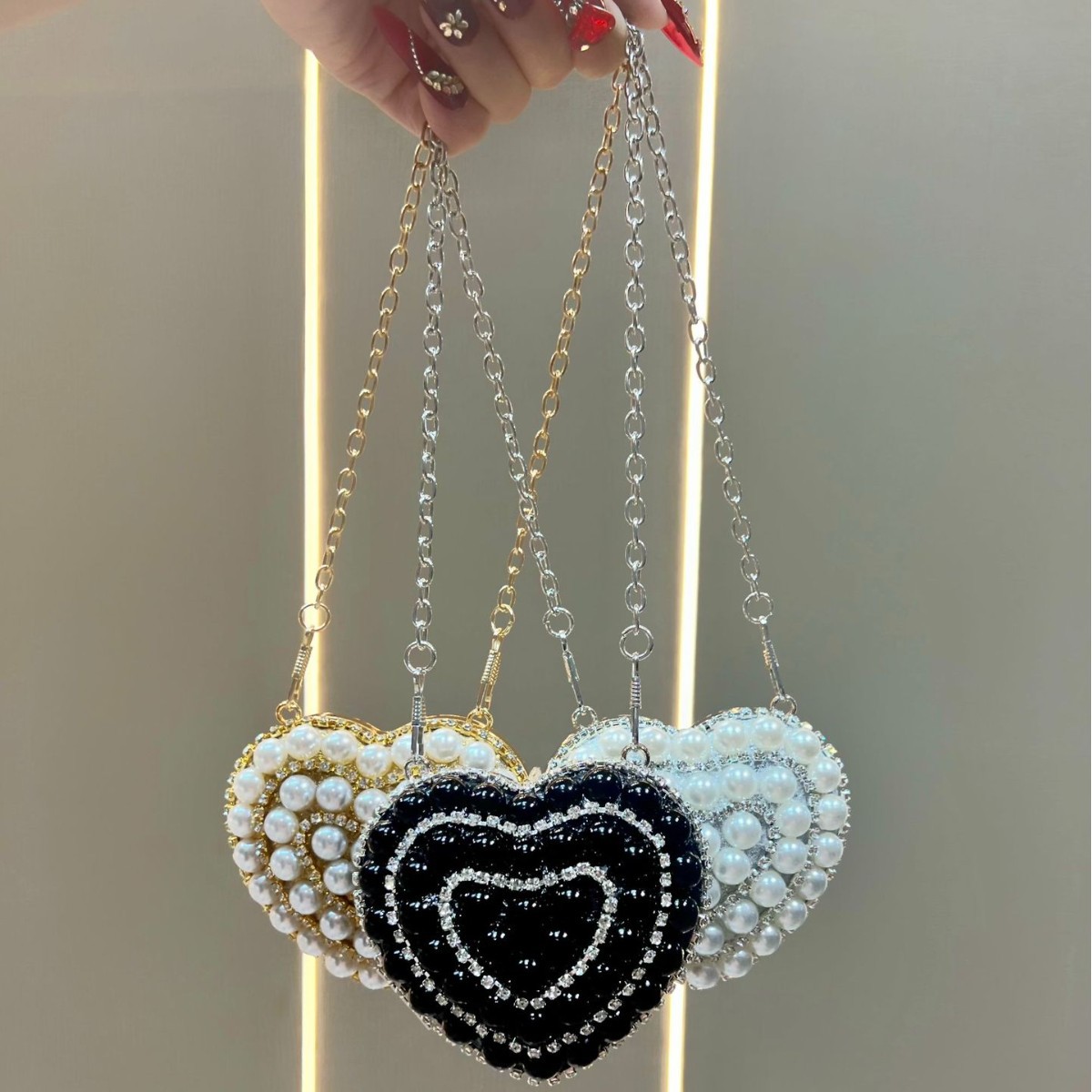 กระเป๋าคลัทช์คริสตัลหรูหราประด - Mini Bag Evening Clutch บทวิจารณ์และราคา